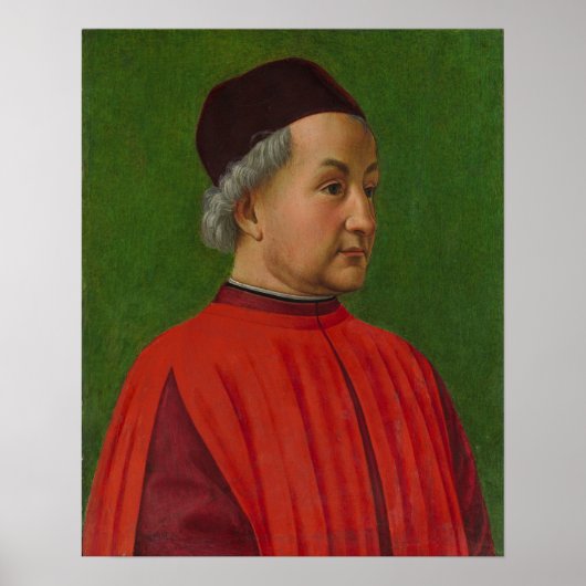 Portret van een Man Poster (Voorkant)