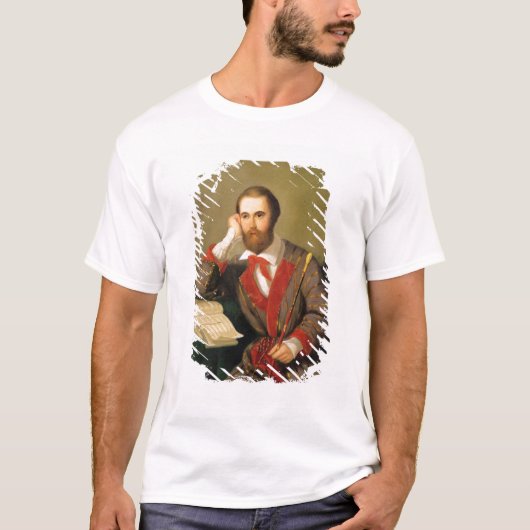 Portret van een Man T-shirt (Voorkant)