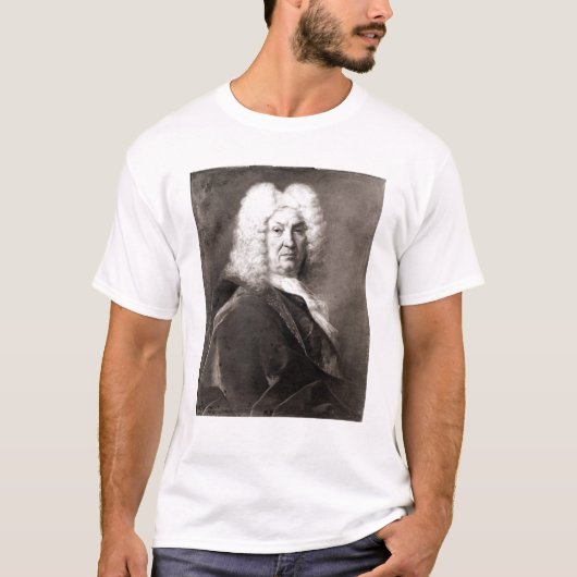 Portret van een Man T-shirt (Voorkant)