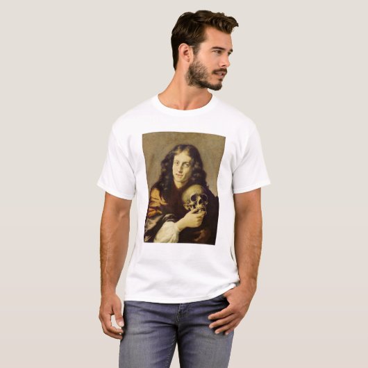 Portret van een Man T-shirt (Voorkant volledig)