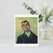 Portret van een Man, Van Gogh Fine Art Painting Briefkaart (Staand voorkant)
