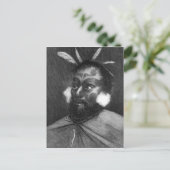 Portret van een Man van Nieuw-Zeeland Briefkaart (Staand voorkant)