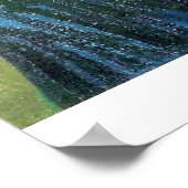 Portret van een man van Vincent van Gogh Poster (Hoek)