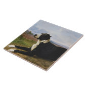 Portret van een Mastiff Labrador Hond (Rosa Bonheu Tegeltje (Zijkant)