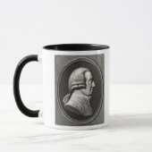 Portret van een medaillon van Adam Smith Mok (Links)