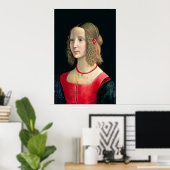 Portret van een meisje, c.1490 poster (Thuiskantoor)