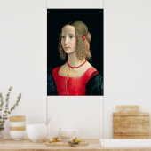 Portret van een meisje, c.1490 poster (Keuken)