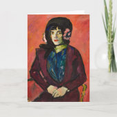 Portret van een meisje | Henry Lyman Saen Kaart (Voorkant)