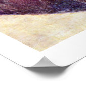 Portret van een meisje Tondo Poster (Hoek)