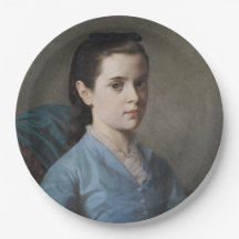 Portret van een meisje van Elegant (door Leloir)