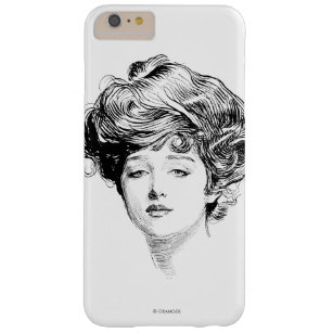 Portret van een meisje van Gibson, 1900 Barely There iPhone 6 Plus Hoesje