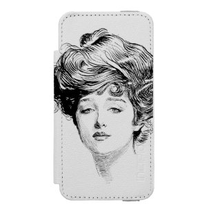 Portret van een meisje van Gibson, 1900