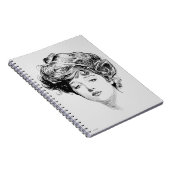 Portret van een meisje van Gibson, 1900 Notitieboek (Rechterzijde)