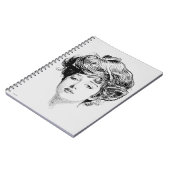 Portret van een meisje van Gibson, 1900 Notitieboek (Linkerzijde)