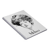 Portret van een meisje van Gibson, 1900 Notitieboek (Rechterzijde)