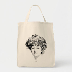 Portret van een meisje van Gibson, 1900 Tote Bag