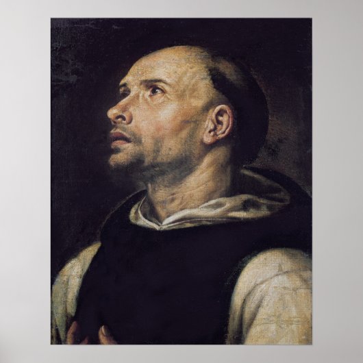 Portret van een monk poster (Voorkant)