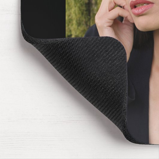 Portret van een mooie jonge dame muismat (Hoek)