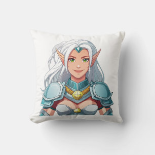 Portret van een mooie vrouwelijke elf kussen