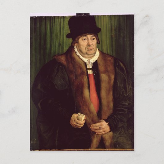 Portret van een München Aristocrat, 1559 Briefkaart (Voorkant)
