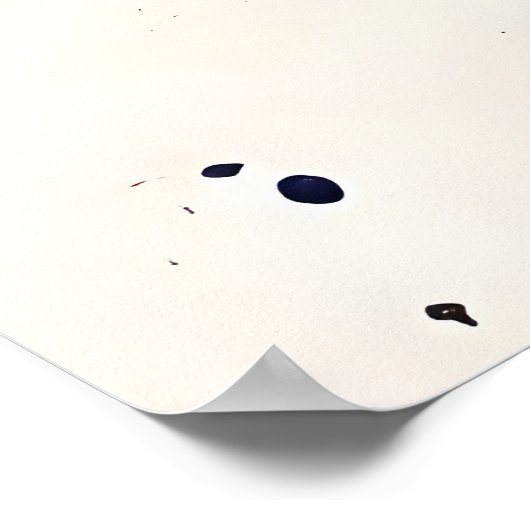 Portret van een mystieke vrouw poster (Hoek)