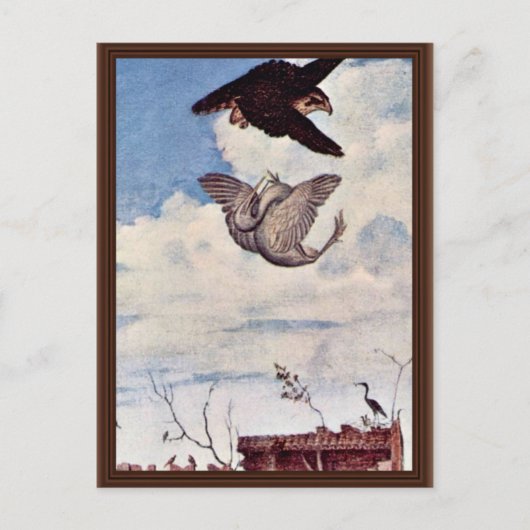 Portret van een nacht door Carpaccio Vittore Briefkaart (Voorkant)