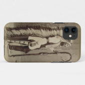Portret van een Native American van 'Buffalo Bill' Case-Mate iPhone Case (Achterkant (horizontaal))