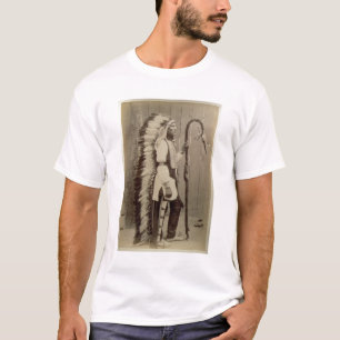 Portret van een Native American van 'Buffalo Bill' T-shirt