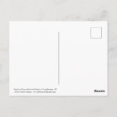 Portret van een Newborn Fawn (witstaarhert) Briefkaart (Achterkant)