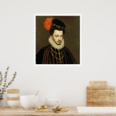 Portret van een Nobleman 2 Poster (Keuken)