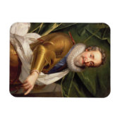 Portret van een Nobleman in Armor Magneet (Horizontaal)