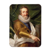 Portret van een Nobleman in Armor Magneet (Verticaal)