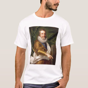 Portret van een Nobleman in Armor T-shirt