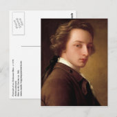 Portret van een onbekende Man Fine Art Briefkaart (Voorkant / Achterkant)