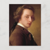 Portret van een onbekende Man Fine Art Briefkaart (Voorkant)