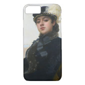 Portret van een onbekende vrouw, Ivan Kramskoi Case-Mate iPhone Case (Achterkant)