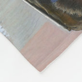 Portret van een onbekende vrouw, Ivan Kramskoi Fleece Deken (Hoek)