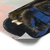 Portret van een onbekende vrouw van Ivan Kramskoi Poster (Hoek)