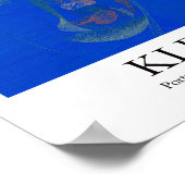 Portret van een oosterling door Paul Klee Poster (Hoek)