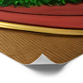 Portret van een orkdwerghybride met baard | AI Art Poster (Hoek)