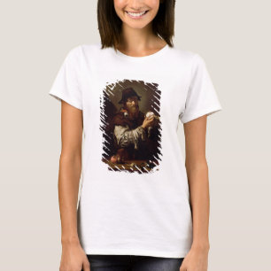 Portret van een oud Man met een uien (olie op canv T-shirt