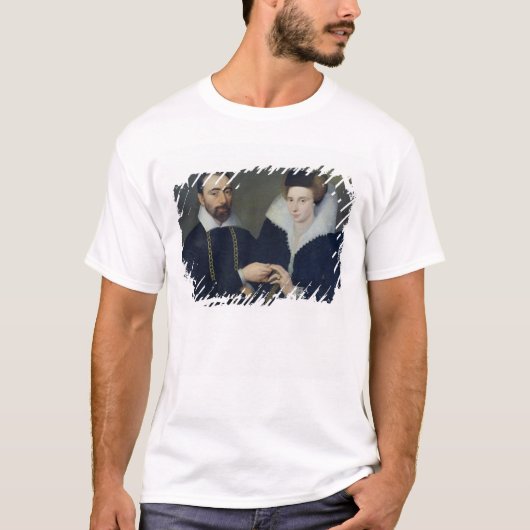 Portret van een paar t-shirt (Voorkant)