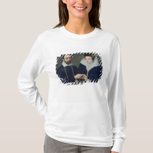 Portret van een paar t-shirt (Voorkant)