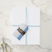 Portret van een paard cadeaulabel (Met Touw)