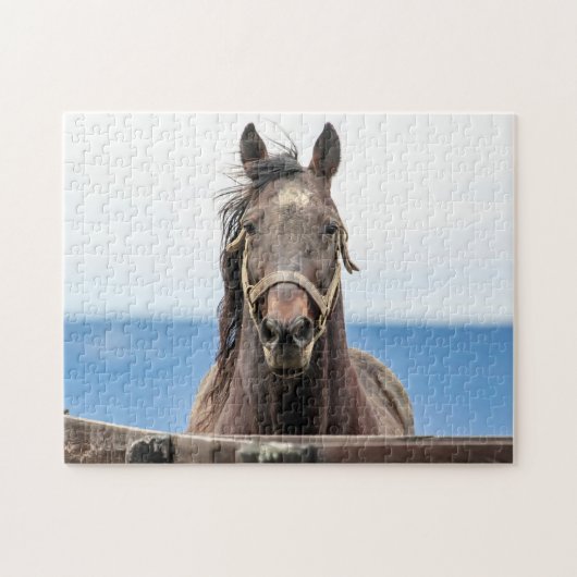 Portret van een paard legpuzzel (Horizontaal)