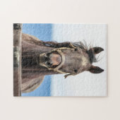 Portret van een paard legpuzzel (Horizontaal)