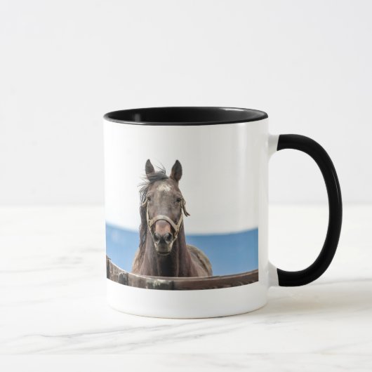 Portret van een paard mok (Rechts)