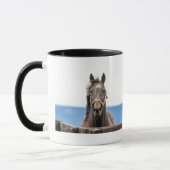 Portret van een paard mok (Links)