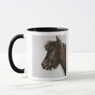 portret van een paard mok