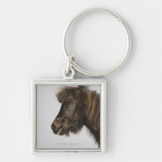 portret van een paard sleutelhanger (Voorkant)